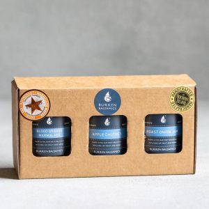 Burren Balsamics Trio of Blood Orange Marmalade, Roast Onion Jam & Chutney