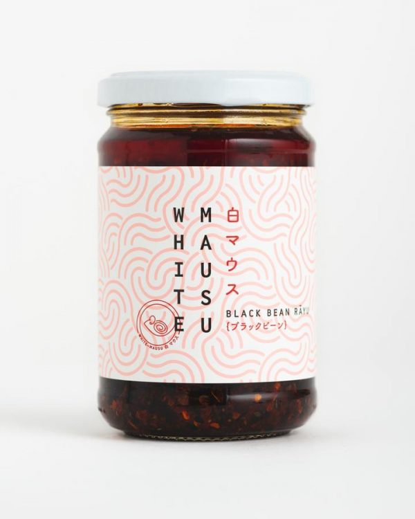 White Mausu Blackbean Rayu 240g