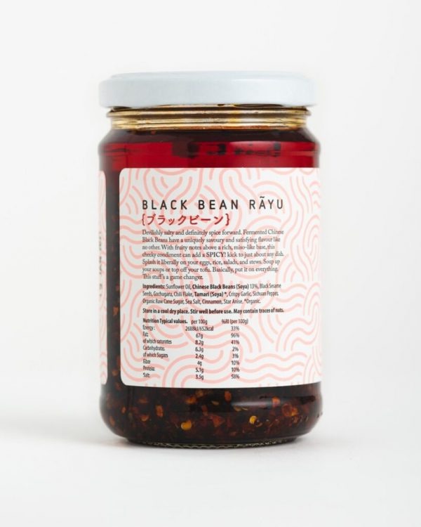 White Mausu Blackbean Rayu 240g